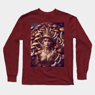 Queen of Mushrooms Long Sleeve T-Shirt